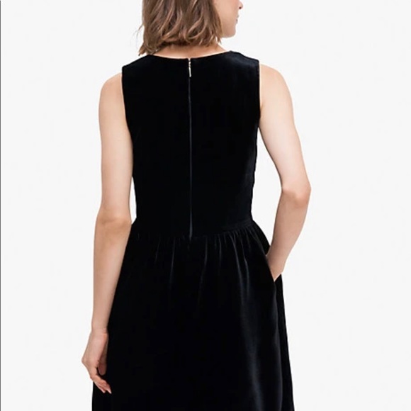 Sequin-bow velvet Kate Spade dress NWT (SOLD) - Picture 2 of 4